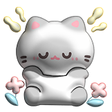 晚安小猫 膨胀版-开心